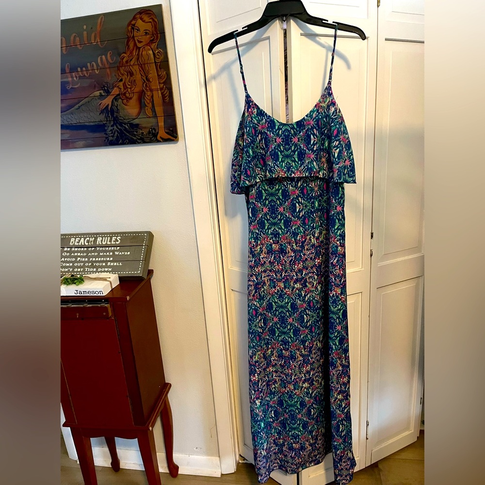 Vibrant maxi dress
